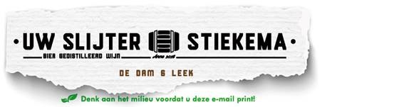 Logo Uw slijter Stiekema